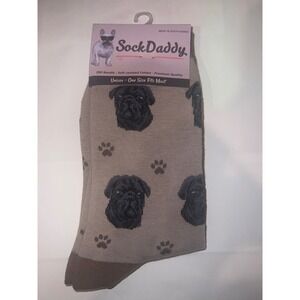 Sock Daddy‎ Pet Lovers Socks Black Dog Breed Novelty Crew Socks Unisex One Size